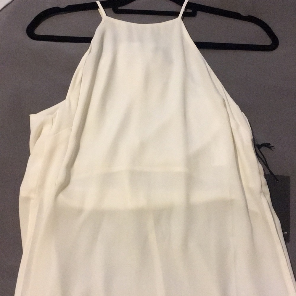 NWT forever 21 top with sheer maxi detail